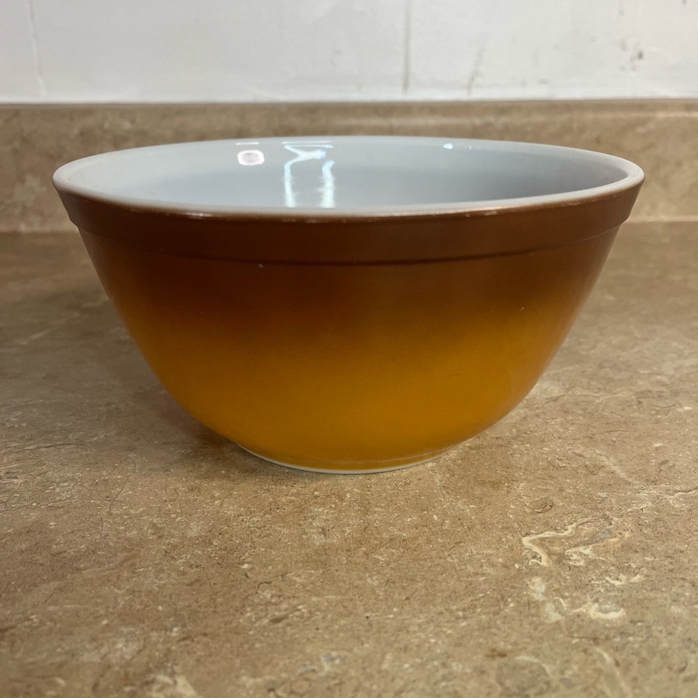 Vintage Pyrex Old Orchard Mixing Bowl
